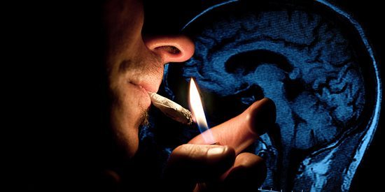 smoking a joint